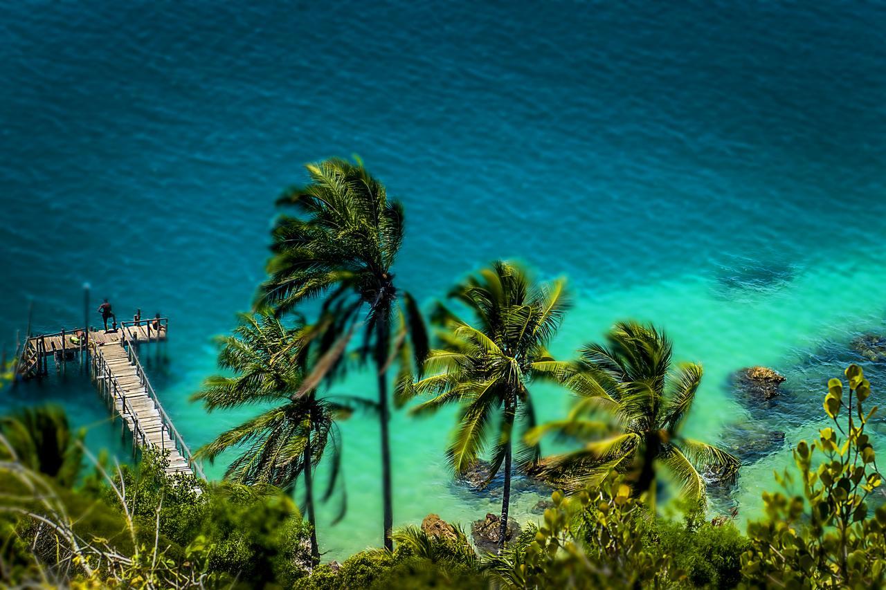 Mar E Morro Flats Daire Morro de São Paulo Dış mekan fotoğraf